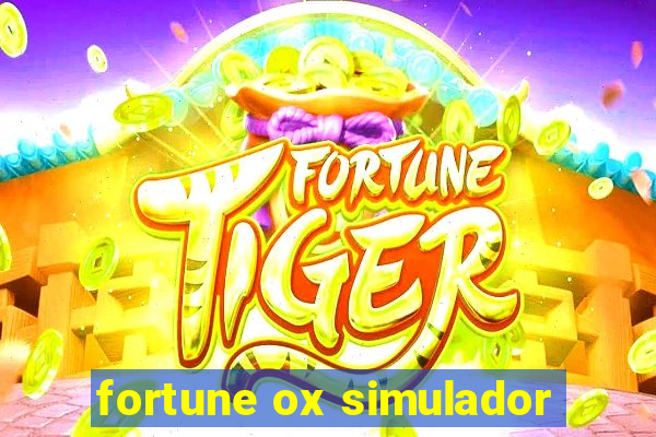 fortune ox simulador